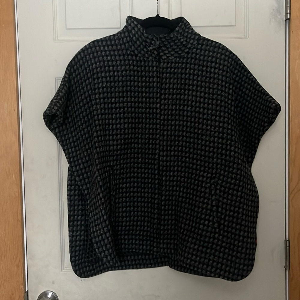 TERRY wool urban cycling cape